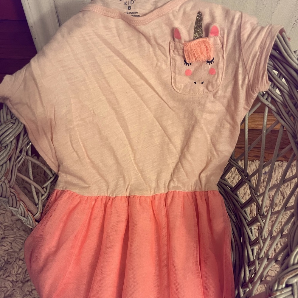 Carter Dress with Unicorn